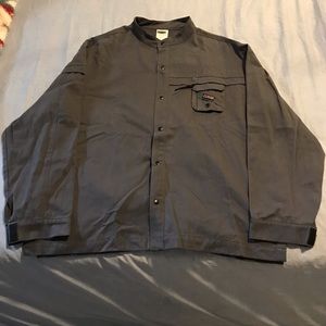 VINTAGE Fiction Design Clothing - FDCO Clothing Charcoal Detachable Jacket